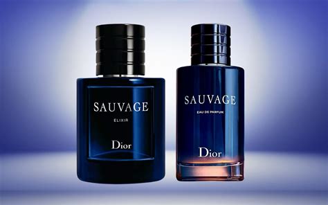 dior sauvage elixir vs perfume.